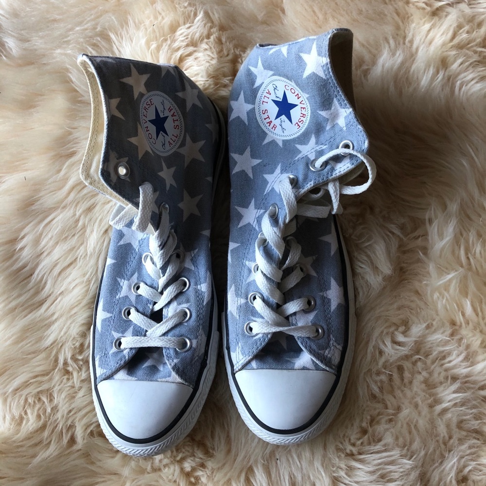 Converse All Star High tops with Star Print